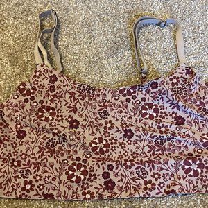 lucky size large padless bra / bralette / bandeau